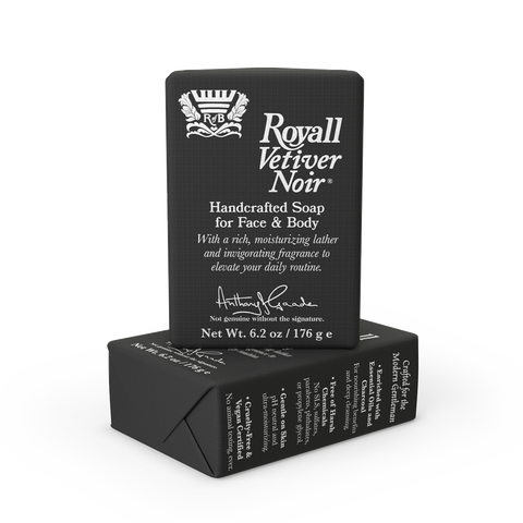Royall Vetiver Noir Soap Pack (2 bars)