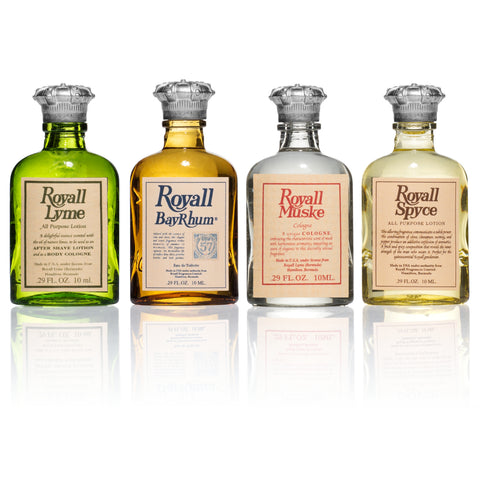 The Heritage Collection by Royall Fragrances, 4 Piece Mini Set for Men