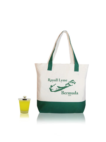 Tote Bag & Scented Candle Bundle